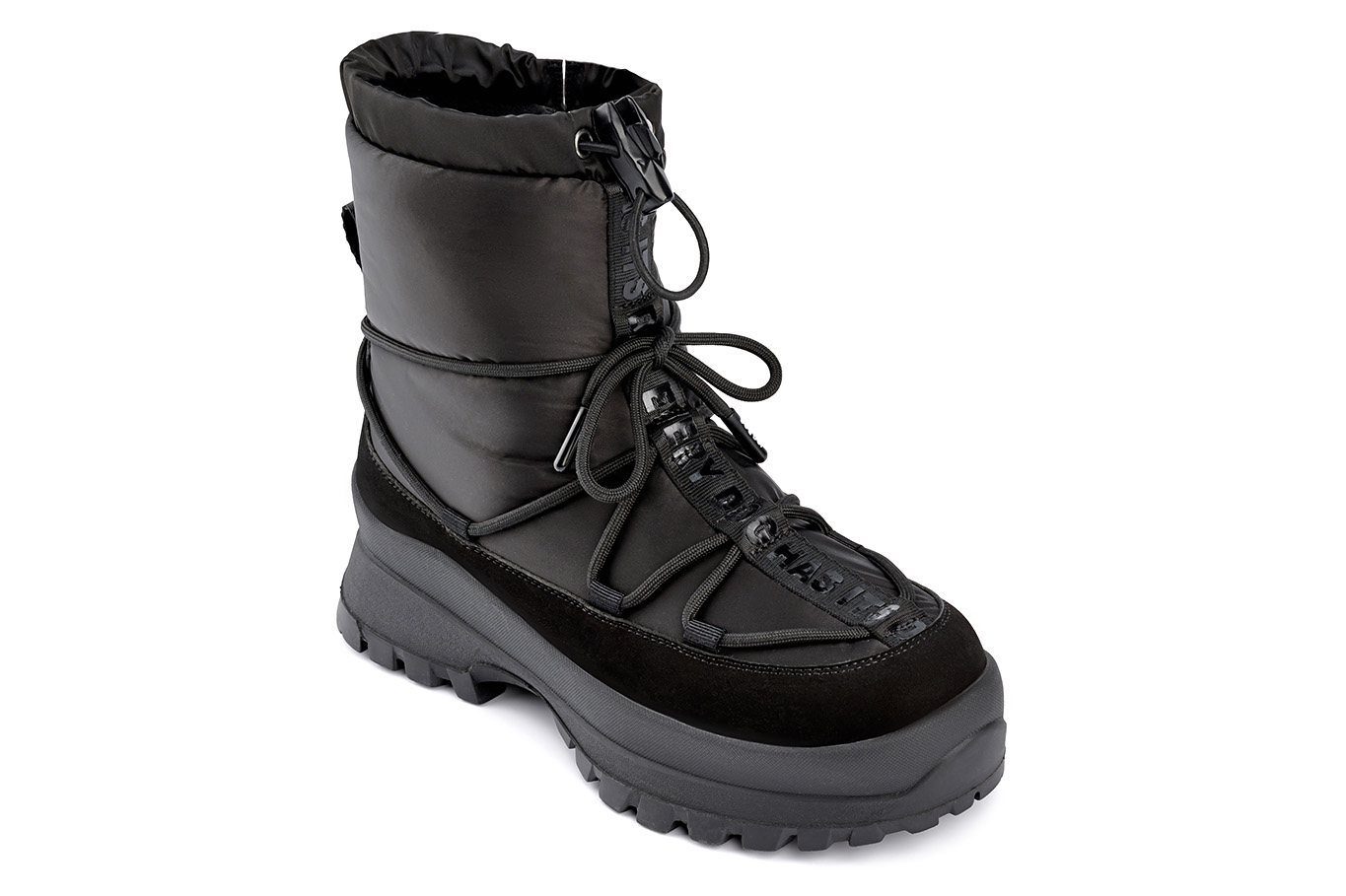 ботинки 1206AWLAV3-046 черный сатин, фото 2